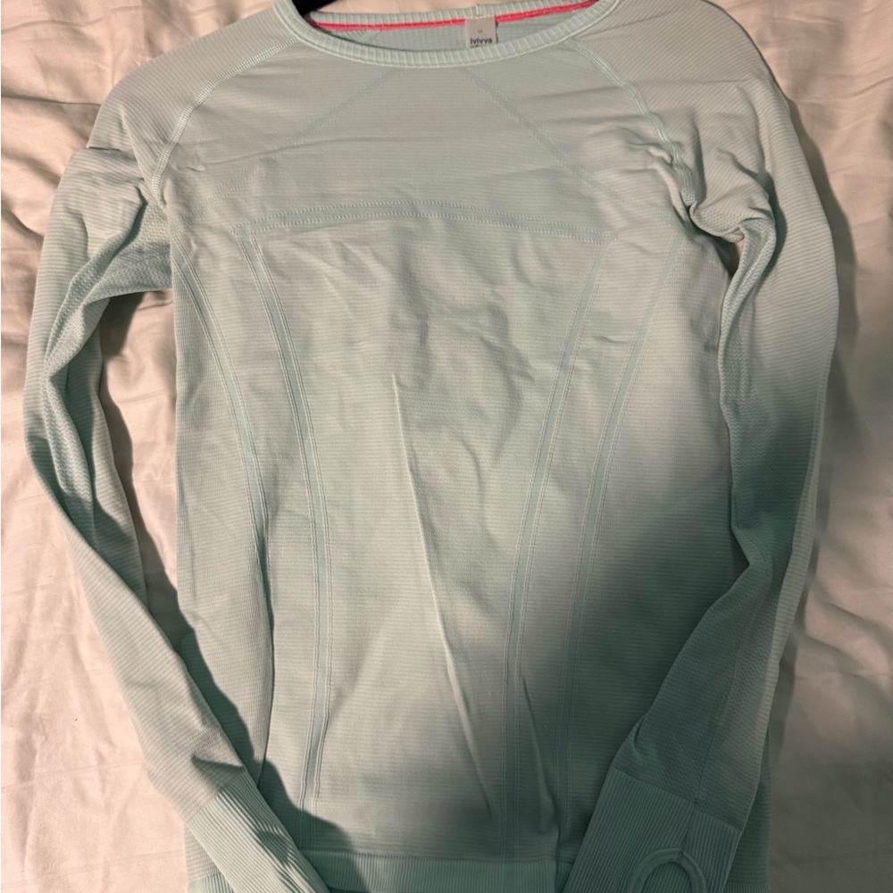 Ivivva Light Blue Long Sleeve Tee